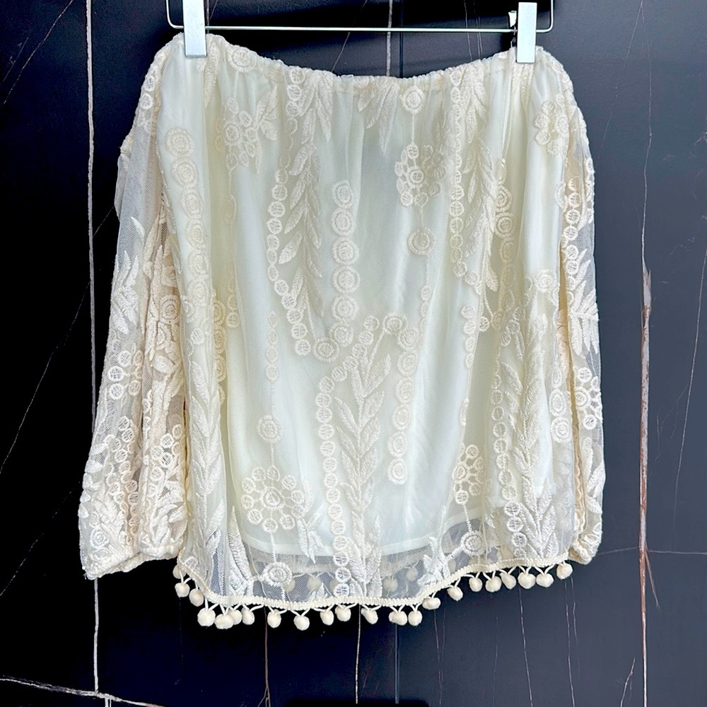 Off shoulder top